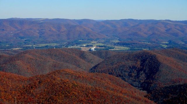 View from Bald Knob 