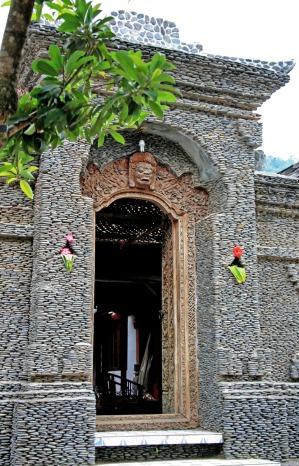 stone entryway