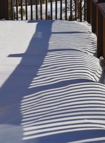 railing shadows